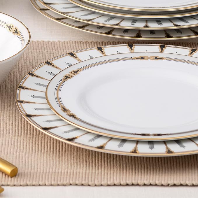 Noritake Empire Gold 12-Piece Dinnerware Set Service For 4