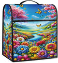 cfpolar Kitchen Aid Mixer Cover Compatible with 6-8 Quarts Butterfly Flower Cherry Blossom Stand Mixer Cover Kitchen Aid Mixers Accessories Appliance Organizer Bag Dust Covers with Zipper Pocket