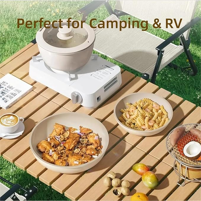 cookware set 15PCS/Set Granite Pots And Pans Set Non Stick Cookware With Removable Handle Induction RV Kitchen With With Glass Lid