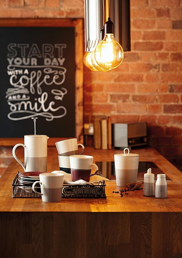 Royal Doulton Coffee Studio French Press Grey 50 oz