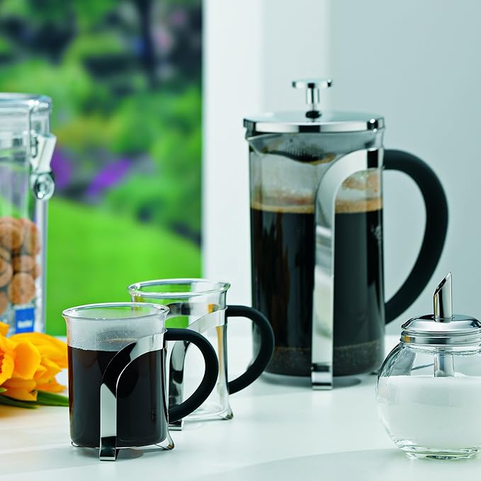 kela 10852 Coffee Maker 6 Cups 1 l Glass/Stainless Steel – Venecia