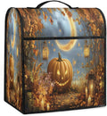 cfpolar Kitchen Aid Mixer Cover Compatible with 6-8 Quarts Fall Pumpkin Maple Leaves Stand Mixer Cover Kitchen Aid Mixers Accessories Appliance Organizer Bag Dust Covers with Zipper Pocket
