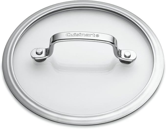 Cuisinart Contour Stainless 13-Piece Cookware Set with 12-Inch Open Skillet Helper Handle