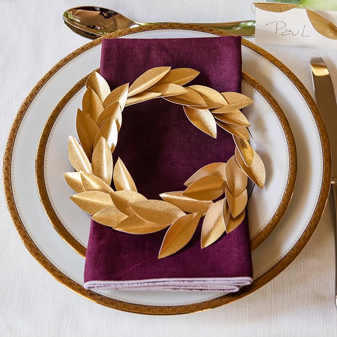 Noritake Charlotta Gold 12-Piece Dinnerware Set Service for 4