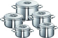 Schulte-Ufer Romana Saucepan Set with EGA 5Tl Set 131