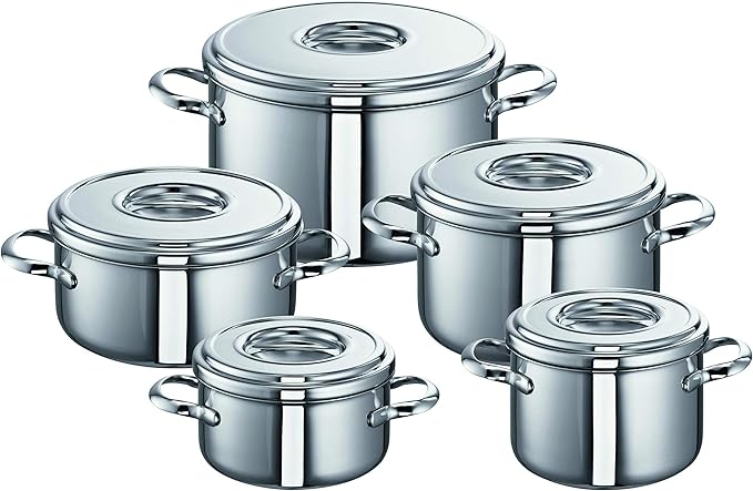 Schulte-Ufer Romana Saucepan Set with EGA 5Tl Set 131