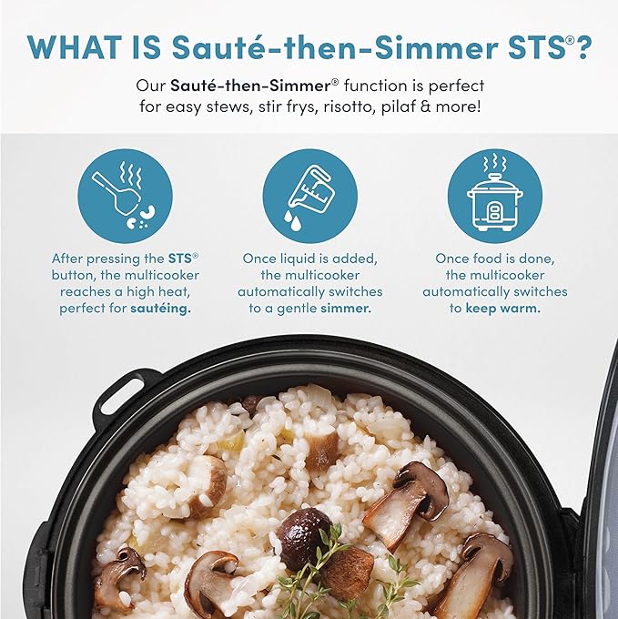 AROMA® Professional 8-Cup (Cooked) / 2Qt. Digital Rice &amp Grain Multicooker ARC-984SBD