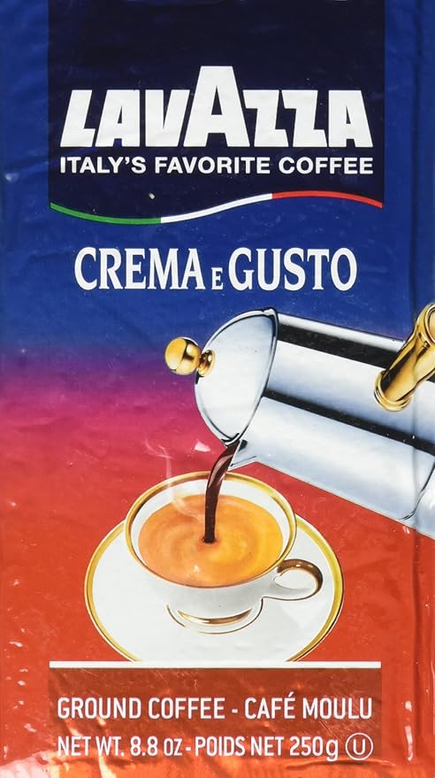 Lavazza Italian Espresso Crema Gusto Ground Coffee 8.8 oz