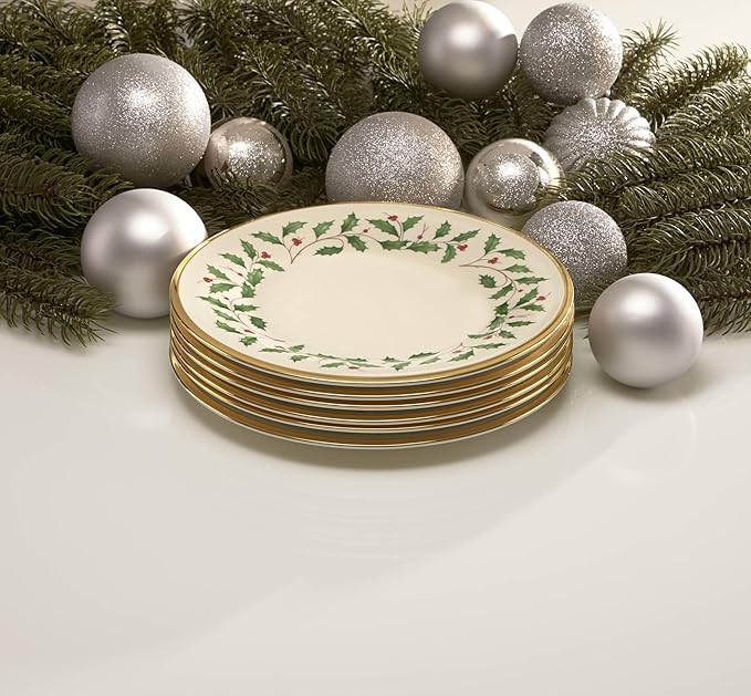Lenox 146504010 Holiday Salad Plate Christmas Dinnerware