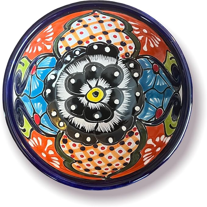 12-Piece Talavera Dinnerware Set | Handmade Mexican Ceramic Plates &amp Bowls