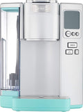 Cuisinart Coffee Maker Single Serve 72-Ounce Reservoir Coffee Machine Programmable Brewing &amp Hot Water Dispenser Stainless Steel Robins Egg Blue