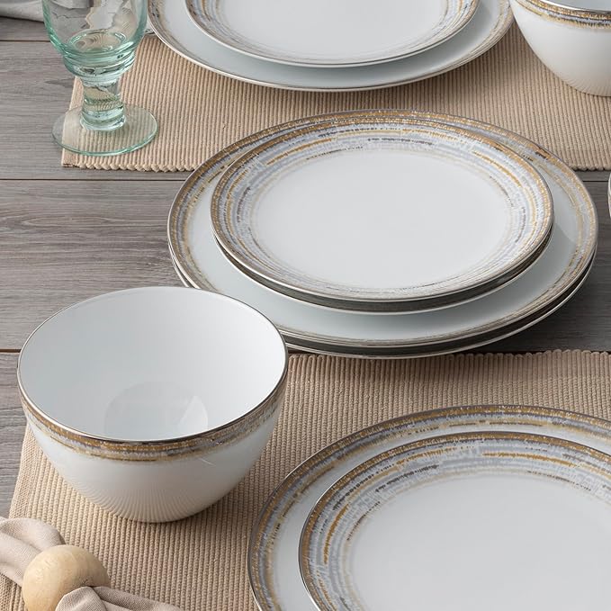 Noritake Raylan 12-Piece Dinnerware Set Service for 4