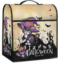 cfpolar Kitchen Aid Mixer Cover Compatible with 6-8 Quarts Halloween Cartoon Cat Flower Bat Stand Mixer Cover Kitchen Aid Mixers Accessories Appliance Organizer Bag Dust Covers with Zipper Pocket
