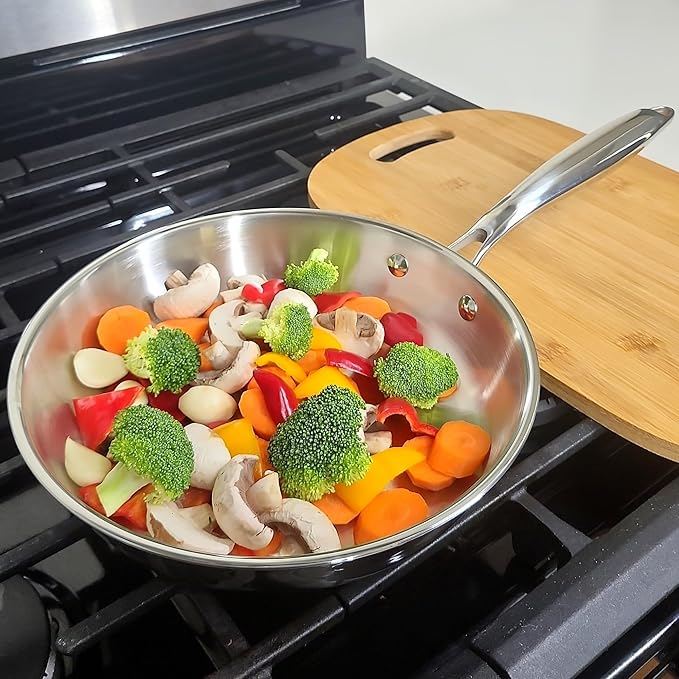 Arma Pro Tri-Ply Clad 18/10 Stainless Steel Cookware Set
