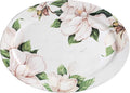 Bico Magnolia Floral Ceramic 16 inch Oval Platter Microwave &amp Dishwasher Safe