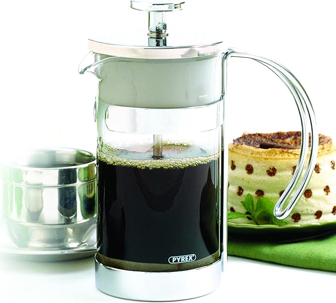 Norpro 5581 Glass/Chrome Coffee/Tea Press 2 Cup