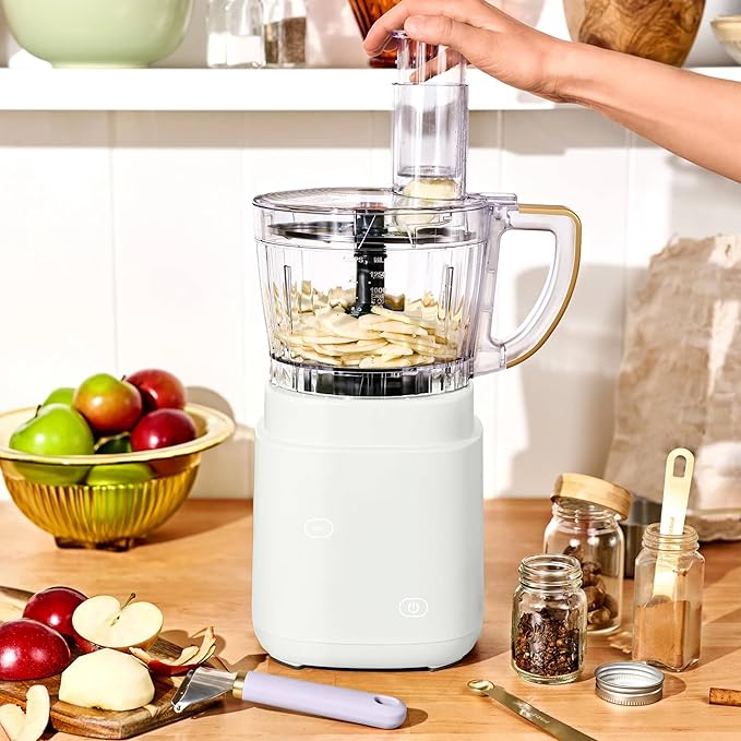 3-in-1 Kitchen Appliance System with Blender Food Processor and Personal Cup (White Icing)