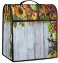 cfpolar Kitchen Aid Mixer Cover Compatible with 6-8 Quarts Sunflower Grapes Apples Stand Mixer Cover Kitchen Aid Mixers Accessories Appliance Organizer Bag Dust Covers with Zipper Pocket