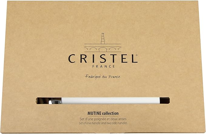 Cristel Mutine Spplmaw Set of Handles White