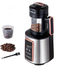 Electric Coffee Bean Roaster Machine for Home Use – 1500W Air Coffee Roaster with Adjustable Temperature &amp Timer Built-In Chaff Collector &amp Air Circulation 100g Capacity Electric Coffee Roast