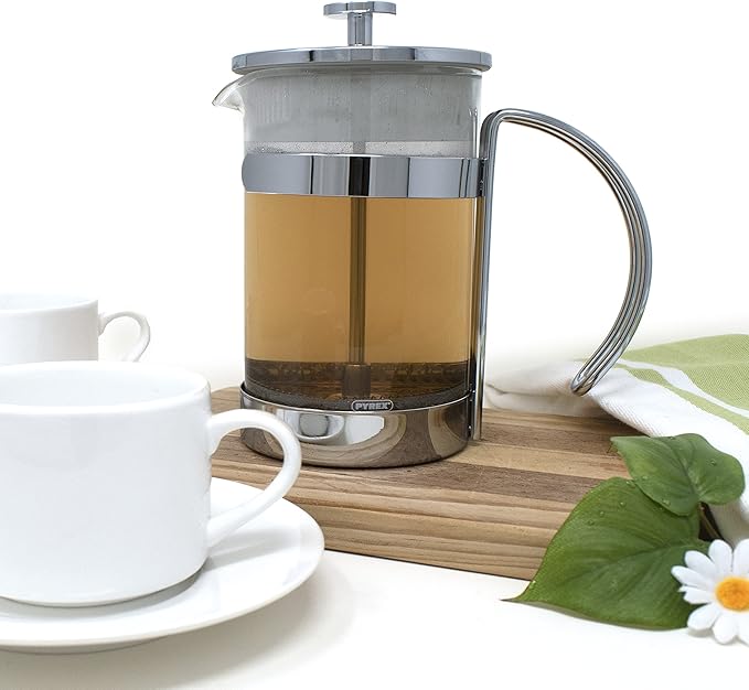 Norpro 5574 Glass/Chrome Coffee/Tea Press 5-Cup