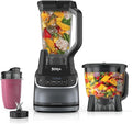 Ninja UltraCrush Professional Kitchen System | 1500W 72oz Full-Size Blender 8-Cup Food Processor &amp 18 oz To-Go Cup | Total Crushing Technology Smoothies Ice Crush Chopping &amp More | Silver