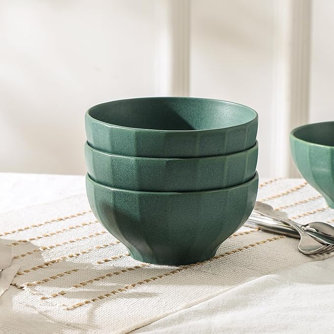 Stone Lain Rio 12-Piece Dinnerware Set Stoneware Green