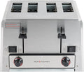 TableTop King THD27240 Heavy-Duty Switchable Bread and Bagel 4-Slice Commercial Toaster - 240V