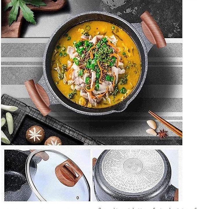 Non-Stick Pot and Pan SetKitchen Cookware SetWoks and Saucepan Pots and Pans Set3-Piece Set