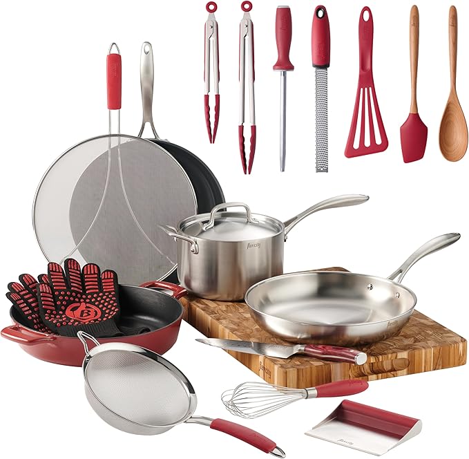 Tramontina FlavCity 19 Piece Essential Cookware Set