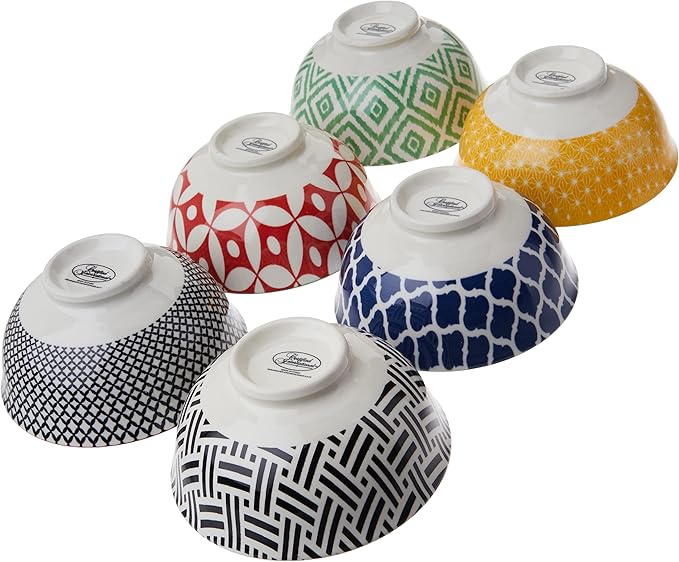 Certified International Soho Porcelain DinnerwareDishes Multicolored Small