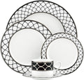 Lenox Sharon Sacks Garden Gala 5-Piece Place Set White