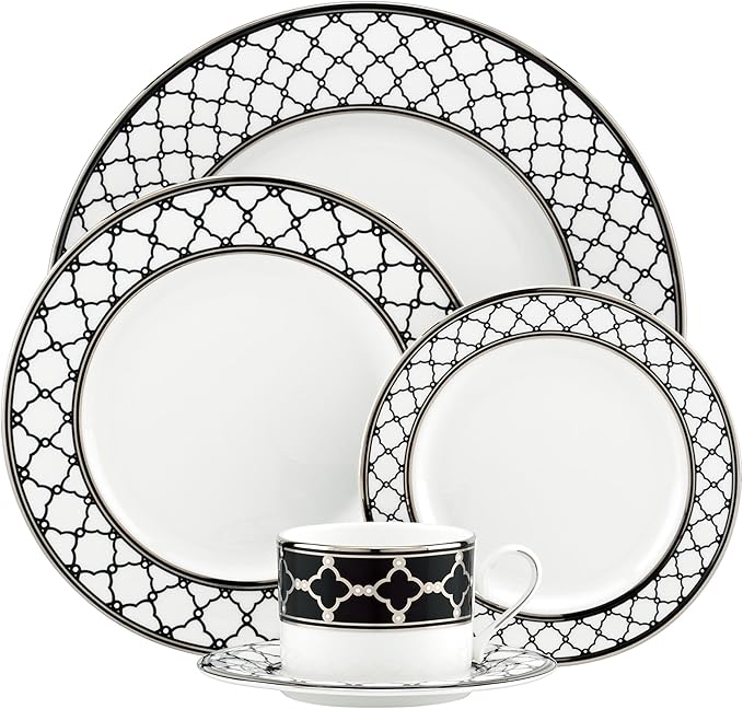 Lenox Sharon Sacks Garden Gala 5-Piece Place Set White