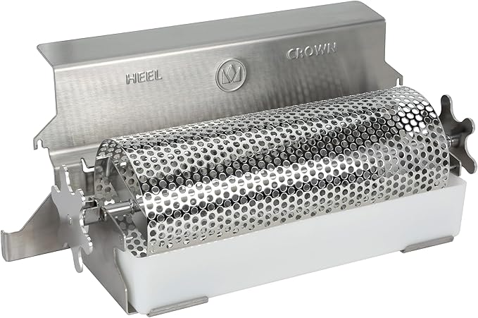 Prince Castle Top Mount Bun Dresser for CTS Series Toaster Stainless Steel - Butter Spreader and Butter Roller for Buns Even Dispensing