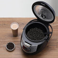 Bubble Tea Tapioca Pearls Automatic Pearl Maker Rice Cookers Integrated Pot Lid | Touchscreen Automatic Pearl Tapioca Cooker for Restaurants Milk Tea Stores Dessert Stores 6L Capacity