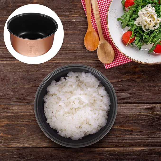 Rice Cooker Inside Pot Rice Cooker Inner Pot Non- Stick Liner Cooking Container Insert Maker Accessories for Maker Cooker
