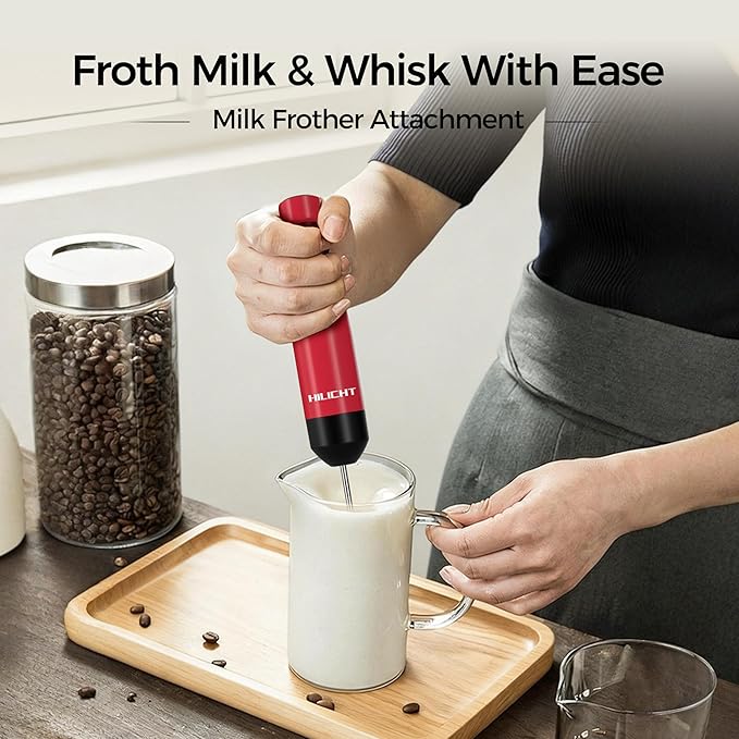 Cordless Hand Blender12V Rechargeable Immersion Blender with 60+ Bowl Battery Life4-Point Stainless Steel BladeVariable Speed &amp Egg Whisk - for SoupsSmoothies Baby Food