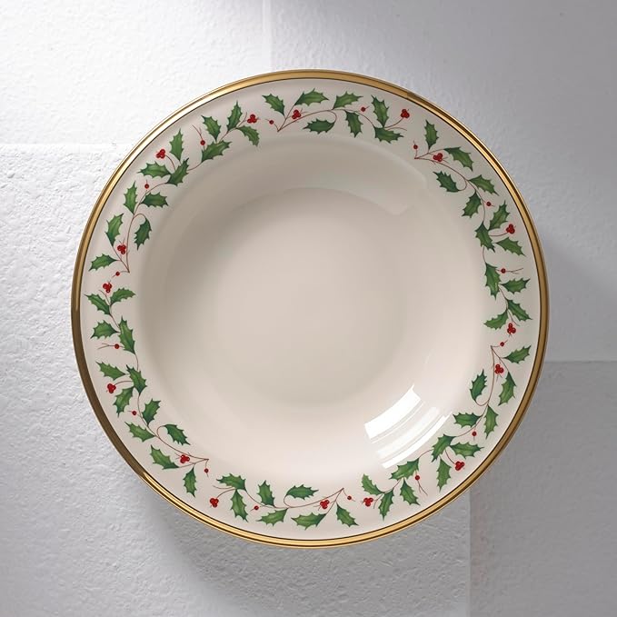 Lenox 146504250 Holiday Soup Bowl Christmas Dinnerware
