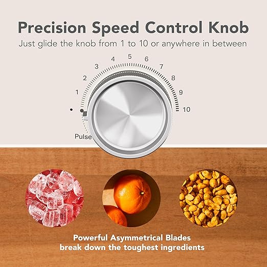KitchenAid Pure Power Blender with 2 Personal Blending Jars 1700 Watt Peak Power* KSB2078 Porcelain White