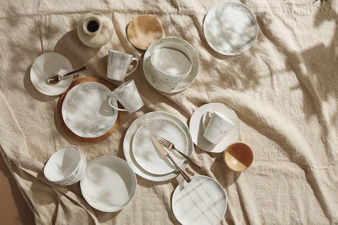 Lenox Oyster Bay 4Pc Mugs 2.75 White