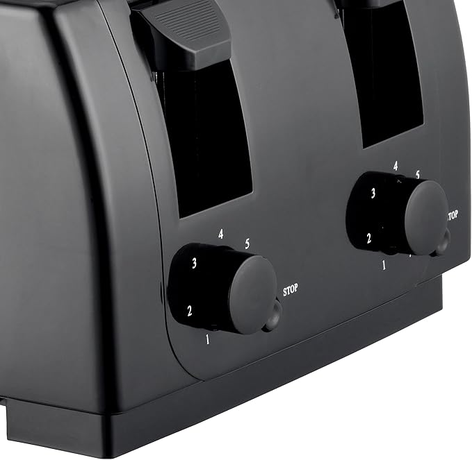 Brentwood TS-285 Toaster Cool Touch4-SliceBlack
