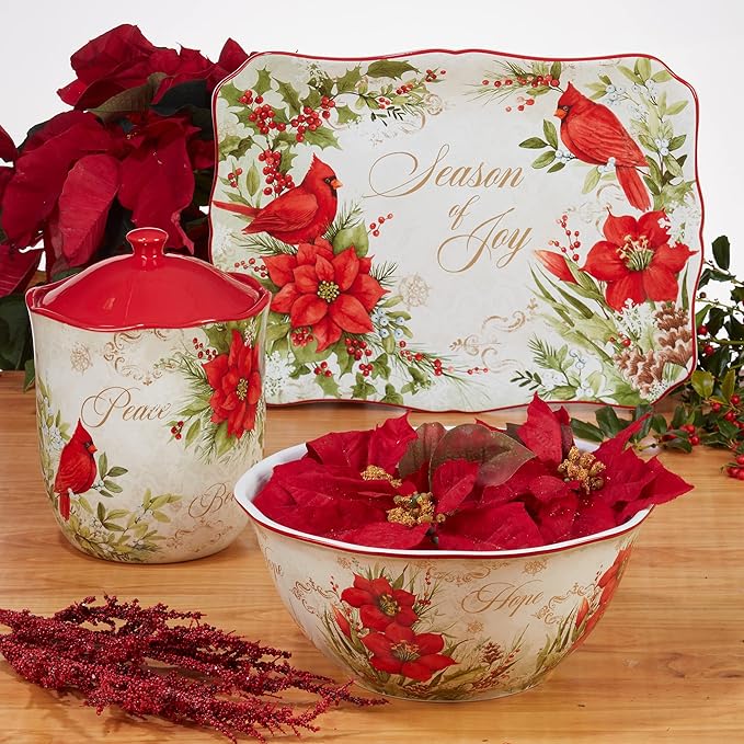 Certified International Winter's Medley 16 pc Dinnerware Set Service for 4