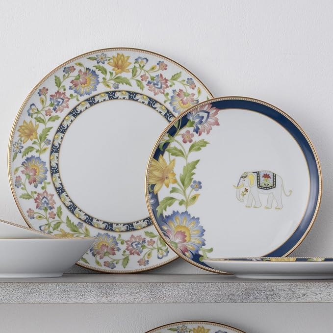 Noritake Tusker Garden 12-Piece Dinnerware Set Service For 4
