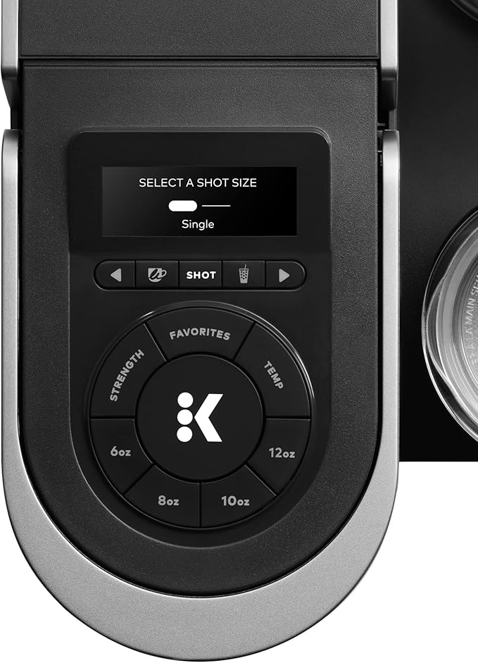 Keurig K-Cafe Essentials Single Serve K-Cup Pod Coffee Maker Black