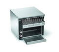 Vollrath CT2-120350 Horizontal Conveyor Toaster Stainless Steel 120V 10.5 Wide Conveyor 350 Slices/Hour Capacity Variable-Speed Control Quartz Heating 1.5 Product Opening