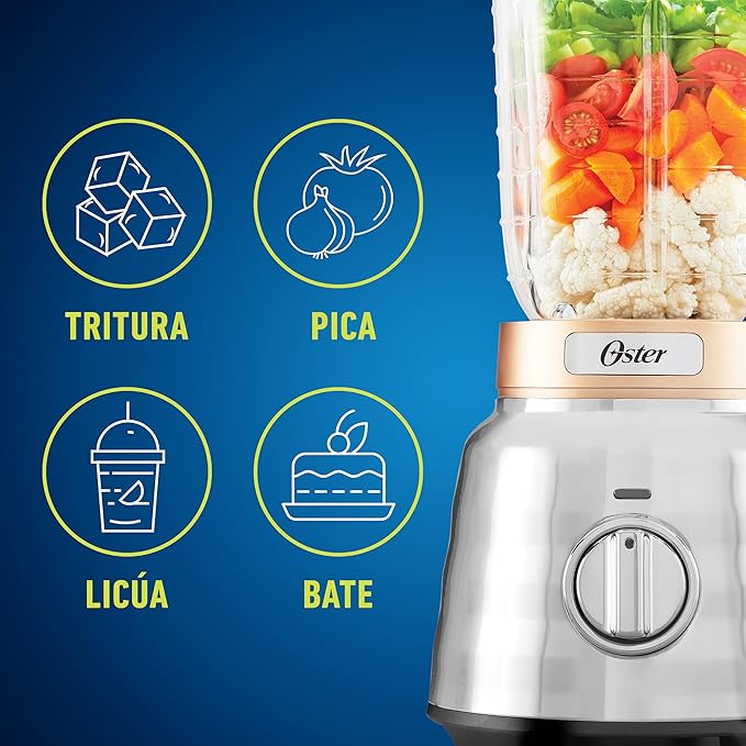 Oster Knob Button Blender with Glass Jar BLSTPBRG