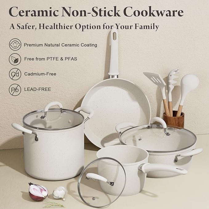 24 Pcs Cookware Set+Bazova 24 Pcs Cookware Set