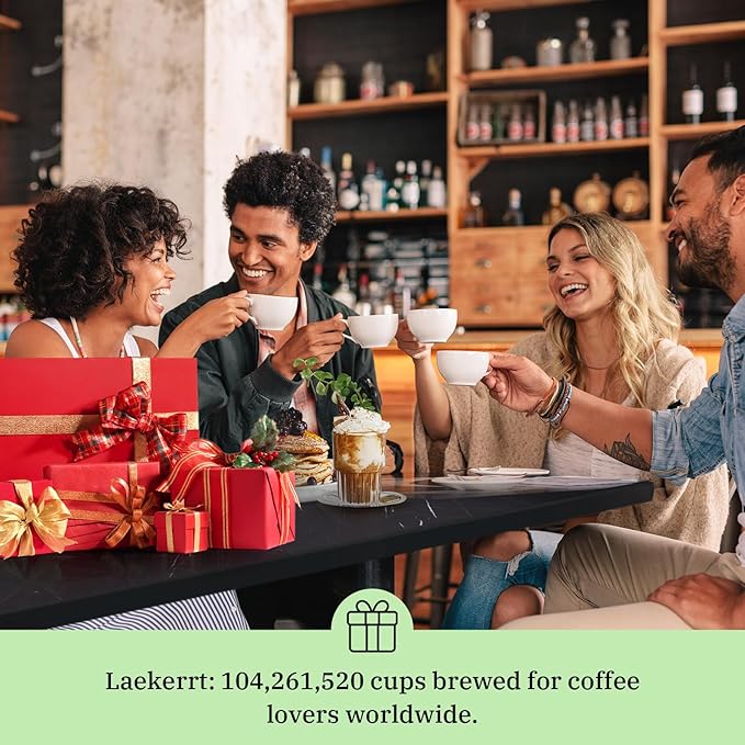 Laekerrt Espresso Machine 20 Bar Espresso Maker CMEP01 with Milk Frother Steam Wand Professional Expresso Machine for Cappuccino and Latte (Stainless Steel Green) Gift for Dad Father Coffee Lovers