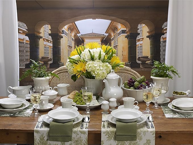Mikasa French Countryside Stoneware Ivory 20 Pc Set