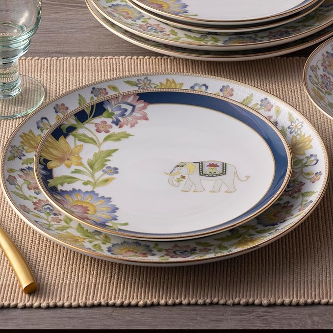 Noritake Tusker Garden 12-Piece Dinnerware Set Service For 4